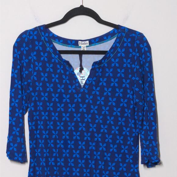 Hatley Lucy Peplum Dress in Valentia Blue – Size S – NWT - Picture 2 of 13